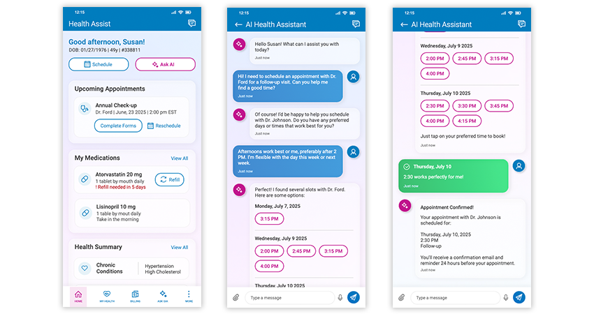 Portal Home and Pay Bills